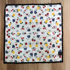 New ANNA SUI handkerchief Scarf 19 x 19''